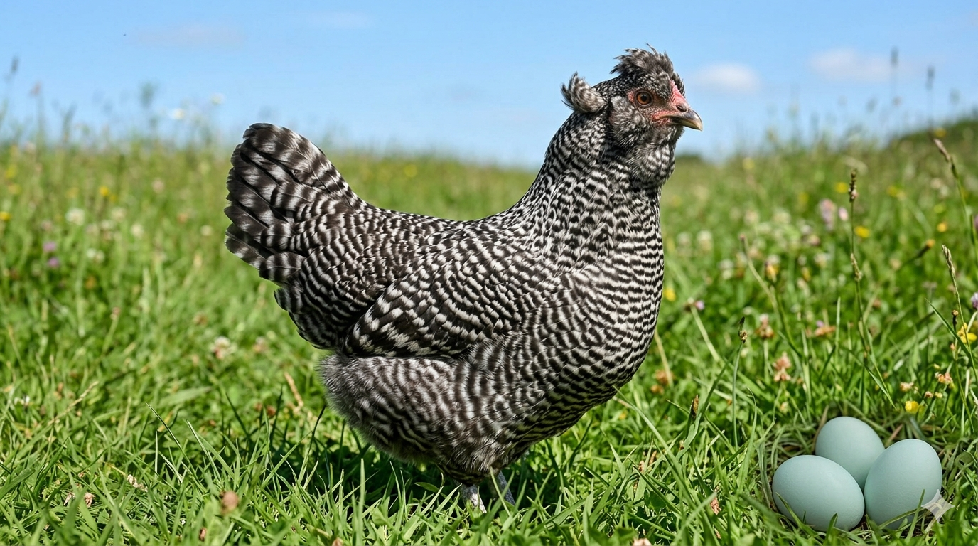 Bantam Araucana Hen