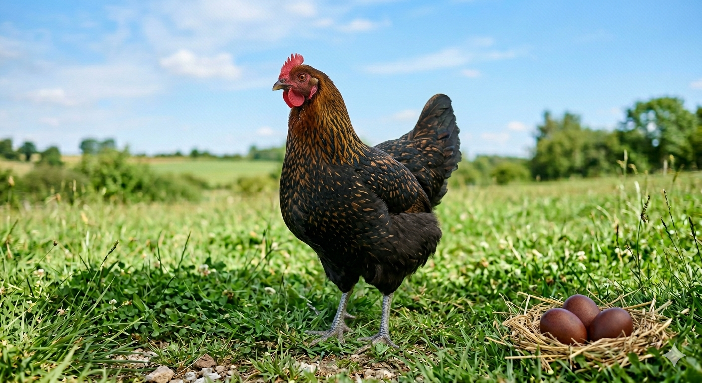 Black Copper Marans Hatching Eggs