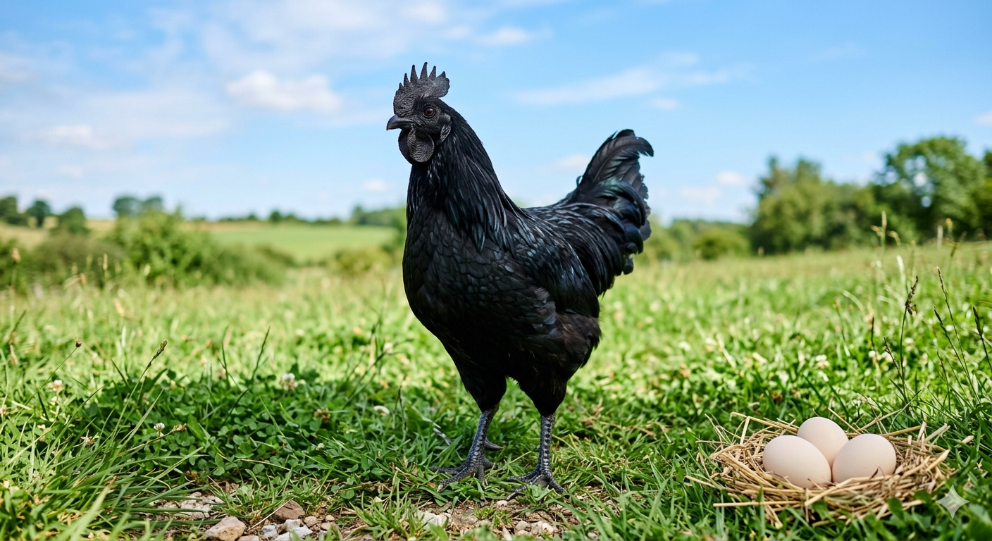 Ayam Cemani Hatching Eggs